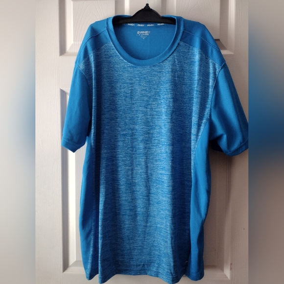 Men's Athletic shirt, turquoise, XL - Picture 5 of 5